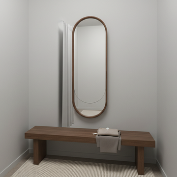 Asymmetrical Luxury  Modern Designer Unique Premium Orvia Mirror