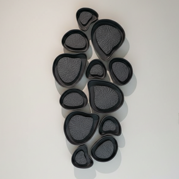 Premium Unique Luxury Modern Artisan Exclusive Handcrafted Abstract Fluid Flow Wall Art
