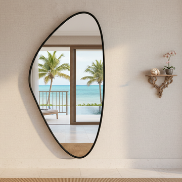 Asymmetrical Luxury  Modern Designer Unique Premium Arristo Mirror