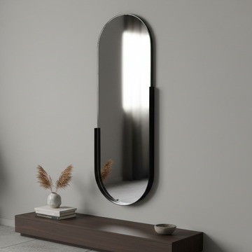 Asymmetrical Luxury  Modern Designer Unique Premium Ananta Mirror