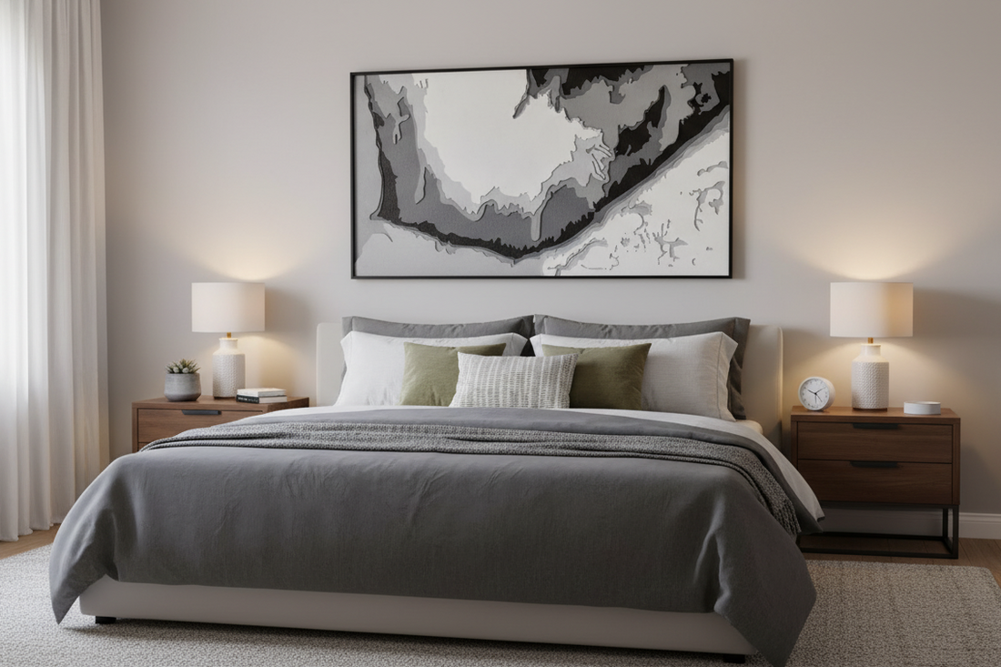 Premium Unique Luxury Modern Artisan Exclusive Handcrafted Abstract Aura Wall Art