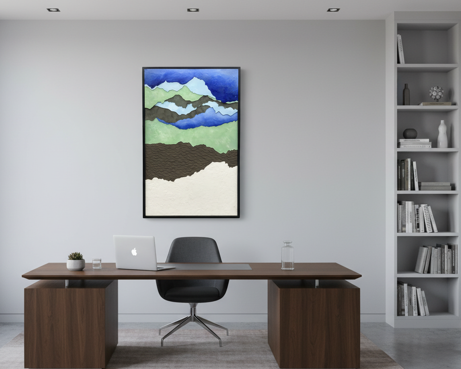 Premium Unique Luxury Modern Artisan Exclusive Handcrafted Abstract Artistry Wall Art