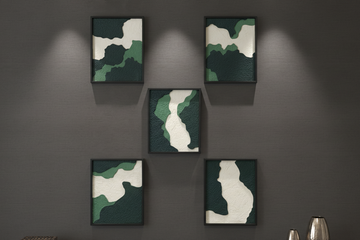 Premium Unique Luxury Modern Artisan Exclusive Handcrafted Abstract Splash Wall Art
