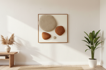 Premium Unique Luxury Modern Artisan Exclusive Handcrafted Abstract Plush Wall Art