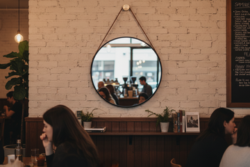 Asymmetrical Luxury  Modern Designer Unique Premium Belt Mirror