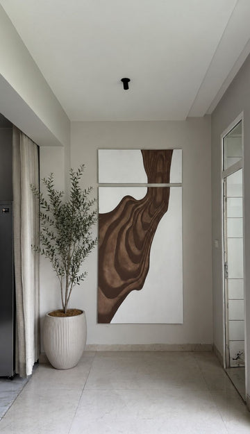 Premium Unique Luxury Modern Artisan Exclusive Handcrafted Abstract Timber Wall Art