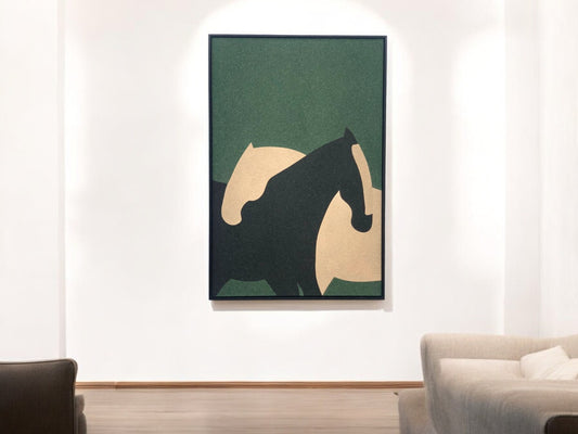 Double Horse Wall Art